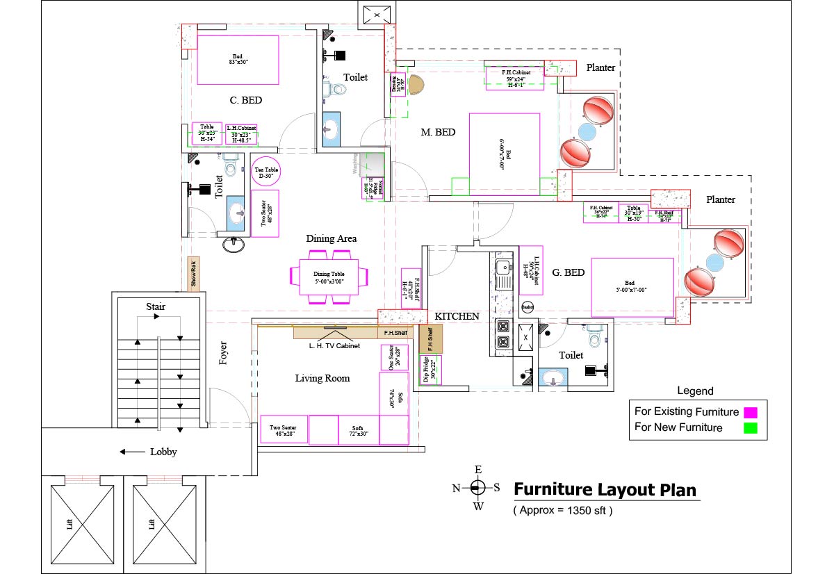 Sujon Residence-floor